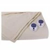 Perfect Fit SoftHeat | Luxury Micro-Fleece Heated Electric Warming Blanket With Safe & Warm Low-Voltage Technology, Queen, Natural -Electric Blankets Sales Store 41UEtRlgmPL