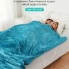 Evajoy Electric Heated Blanket Full Twin Size Heated Throw Blanket 72" X 84" Soft Flannel Fast Heating Blanket With 10 Heating Levels 1-12 Hours Timer Auto-Off Overheating Protection Machine Washable Navy Blue -Electric Blankets Sales Store 41UKtDaDY1L