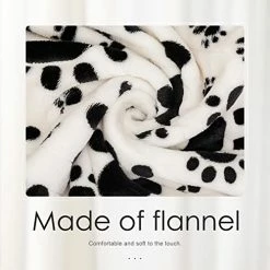 Homde Heated Electric Throw 50 Inch X 60 Inch Flannel Washable Blanket With 10-Heat Setting Auto-Off Controller For Bed Or Couch, Black White Cat Paw -Electric Blankets Sales Store 41VFXvTFbVL