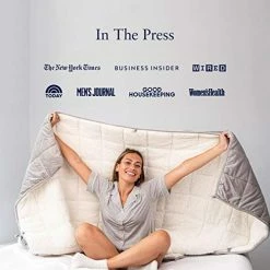 Luna Weighted Sherpa Fleece Blanket Throw - Plush Quilt For Kids & Adults - Heavy Fuzzy Soft Oeko-Tex Microfiber - Designed In USA - 15 Lbs 60x80 Grey Dark Grey 17 Luna Weighted Sherpa Fleece Blanket Throw - Plush Quilt For Kids & Adults - Heavy Fuzzy Soft Oeko-Tex Microfiber - Designed In USA - 15 Lbs 60x80 Grey Dark Grey -Electric Blankets Sales Store 41VTeg360kL