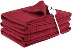 YAKEE Electric Heated Blanket, 72" X 84" Large Full Size With 4 Heating Levels, 10H Auto Shut Off, Soft Fleece Warm Heated Blanket, Fast-Heating & Machine Washable - Blue 18 YAKEE Electric Heated Blanket, 72" X 84" Large Full Size With 4 Heating Levels, 10H Auto Shut Off, Soft Fleece Warm Heated Blanket, Fast-Heating & Machine Washable - Blue -Electric Blankets Sales Store 41VWLQ1C6wL. AC