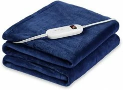 PROALLER Heated Blanket Electric Throw, 10 Levels & 4H Timer Auto-Off, Machine Washable, Soft Flannel Sherpa Full Body Warming, Sofa Bed Office Use, Heating Blanket 50" X 60", Red -Electric Blankets Sales Store 41YKqYTCmpL. AC