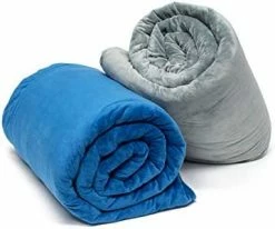 Moonbow Premium Weighted Blanket Kit With Duvet Cover - New Weighted Cooling Blanket For Adults And Teens, Fits Twin Or Full Size Bed (48 X 72), 20 Lbs, Gray Color, Enjoyable And Calming Relaxation -Electric Blankets Sales Store 41aD1gxOsPL. AC 3