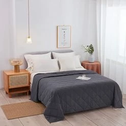 HomeSmart Products King Size Weighted Blanket 20 Lbs By HomeSmart (an American Company) - 400 Thread Count Resort Quality Cotton - 88"x96" White 21 HomeSmart Products King Size Weighted Blanket 20 Lbs By HomeSmart (an American Company) - 400 Thread Count Resort Quality Cotton - 88"x96" White -Electric Blankets Sales Store 41aDaGeDDnL