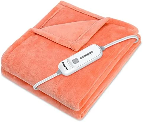 Eopecles Heated Blanket Electric Blanket Full Size, Reversible Flannel 72" X 84" For Full Bed, With 8 Hour Auto Off & 3 Heating Levels, Fast Heating Blanket-ETL Certification, Machine Washable,Green 12 Eopecles Heated Blanket Electric Blanket Full Size, Reversible Flannel 72" X 84" For Full Bed, With 8 Hour Auto Off & 3 Heating Levels, Fast Heating Blanket-ETL Certification, Machine Washable,Green - Image 10
