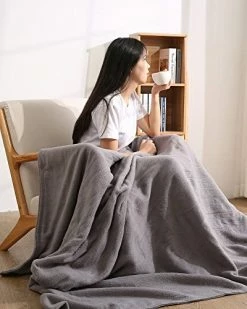 CURECURE Electric Blanket Twin Size 62 X 84 Inches, Heated Blanket With 4 Heating Levels And 9H Auto Shut Off, Fast Heat & ETL Certification, Home Office Use & Machine Washable 14 CURECURE Electric Blanket Twin Size 62 X 84 Inches, Heated Blanket With 4 Heating Levels And 9H Auto Shut Off, Fast Heat & ETL Certification, Home Office Use & Machine Washable -Electric Blankets Sales Store 41bQL01VyJL