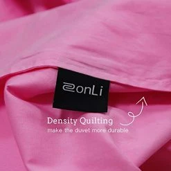ZonLi 36''x48'' Pink Duvet Cover, Oeko-tex Certified Cotton, Removable Duvet Cover For Weighted Blanket -Electric Blankets Sales Store 41cpQs0JcpL