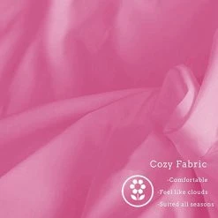 ZonLi 36''x48'' Pink Duvet Cover, Oeko-tex Certified Cotton, Removable Duvet Cover For Weighted Blanket -Electric Blankets Sales Store 41gKzW3E1qL