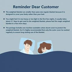 CozyLux Queen Weighted Blanket Dark Grey 15 Lbs With Removable Cotton Duvet Cover(60"x80") Oeko-TEX Certified With Premium Glass Beads, Heavy Blanket And Washable Cover -Electric Blankets Sales Store 41hFzyBJ3ZL