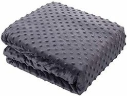 VOLPHAY Removable Duvet Cover For Weighted Blanket - Grey - Super Soft Minky Dot Duvet Cover (48"x72") 17 VOLPHAY Removable Duvet Cover For Weighted Blanket - Grey - Super Soft Minky Dot Duvet Cover (48"x72") -Electric Blankets Sales Store 41hsqJCFxWL. AC