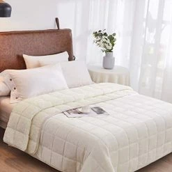 HomeSmart Products HomeSmart Weighted Throw Blanket For Adults & Kids (Light Grey & White 7lbs 48x60) | Duel Sided - Super Soft Fleece & Cozy Plush Sherpa Fabric On Opposite Side 21 HomeSmart Products HomeSmart Weighted Throw Blanket For Adults & Kids (Light Grey & White 7lbs 48x60) | Duel Sided - Super Soft Fleece & Cozy Plush Sherpa Fabric On Opposite Side -Electric Blankets Sales Store 41iCQC0uWvL. AC