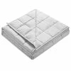 9.8 Newton Warm Weighted Blanket, Various Sizes For Children And Men, Breathable Cotton With Glass Beads, 48”×72” - 20lbs Light Grey. -Electric Blankets Sales Store 41jzLTEeVEL