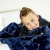 Minky Couture Premium Solid Color Blanket - Soft, Warm, Cozy, Comfortable, (Grande, Lush Navy) -Electric Blankets Sales Store 41mqREQeW5L
