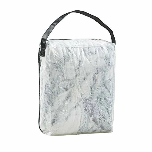 Beautyrest Zuri Reversible Faux Fur To Mink Electric Blanket, Auto Shut Off, Virtually Zero EMF, Multi Heat Setting, UL Certified, Machine Washable, Grey/Blue Throw 50x70 9 Beautyrest Zuri Reversible Faux Fur To Mink Electric Blanket, Auto Shut Off, Virtually Zero EMF, Multi Heat Setting, UL Certified, Machine Washable, Grey/Blue Throw 50x70 - Image 7