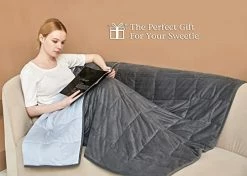 PACIFICTEX All Season Weighted Blanket, Cooling Weighted Blanket, 48x72 Inch, 12 LBS -Electric Blankets Sales Store 41nhQHXNmBL