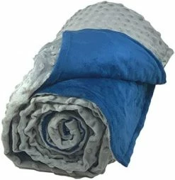 Aviano Premium Soft Weighted Blanket Cover 48x72 - 8-Knot Microfiber Duvet Cover For Weighted Blanket Twin Size Bed | Fits 48 X 72 Inch Heavy Blanket - Burgundy (Cover ONLY) -Electric Blankets Sales Store 41oONqgRAvL. AC 1