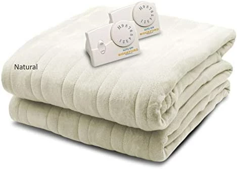 BIDDEFORD BLANKETS Comfort Knit Electric Heated Blanket With Analog Controller, Queen, Blue 14 BIDDEFORD BLANKETS Comfort Knit Electric Heated Blanket With Analog Controller, Queen, Blue - Image 12