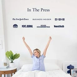 Luna Adult Weighted Blanket - Silky Cooling Bamboo & Premium Glass Beads - 25 Lbs - 80x87 - King Size Bed - Designed In USA - Heavy Cool Weight For Hot & Cold Sleepers - White 9 Luna Adult Weighted Blanket - Silky Cooling Bamboo & Premium Glass Beads - 25 Lbs - 80x87 - King Size Bed - Designed In USA - Heavy Cool Weight For Hot & Cold Sleepers - White -Electric Blankets Sales Store 41pZnLKmSaL