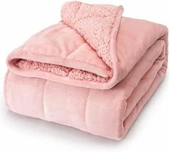 Reepow Sherpa Weighted Blanket Queen Size 60”×80” 15lbs, Warm Fuzzy Heavy Bed Blankets With Moroccan Pattern, Premium Gift And Prize Idea, Designed For 140-190 Lbs Adults - Grey -Electric Blankets Sales Store 41pbyehR4zL. AC