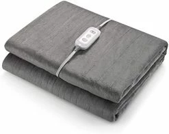 CURECURE Heated Electric Blanket Full Size 72" X 84" Oversized Flannel Heated Blanket With 4 Heating Levels & 10 Hours Auto Off, Comfort Warm Blanket For Bed Sofa Home Office Use, Machine Washable Linen 21 CURECURE Heated Electric Blanket Full Size 72" X 84" Oversized Flannel Heated Blanket With 4 Heating Levels & 10 Hours Auto Off, Comfort Warm Blanket For Bed Sofa Home Office Use, Machine Washable Linen -Electric Blankets Sales Store 41q1nNShGOL. AC