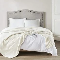 Serta Reversible Fleece To Sherpa Electric Blanket Fast Heating Soft Cover, Safety Auto Shut Off Timer, Low EMF, Multi Heat Setting, ETL Certified, Machine Washable, Stone Brown King (90 In X 100 In) 31 Serta Reversible Fleece To Sherpa Electric Blanket Fast Heating Soft Cover, Safety Auto Shut Off Timer, Low EMF, Multi Heat Setting, ETL Certified, Machine Washable, Stone Brown King (90 In X 100 In) -Electric Blankets Sales Store 41qJ9ChxX S. AC