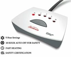 Sunbeam Heated Electric Warming Blanket Quilted Fleece Queen Seashell 7 Sunbeam Heated Electric Warming Blanket Quilted Fleece Queen Seashell -Electric Blankets Sales Store 41qriYFEPtL