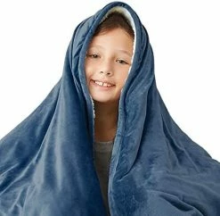 Degrees Of Comfort 10 Pounds Weighted Blanket Throw For Counch, Small Anti Anxiety Blankets For Women, Teen & Adults, 50x60 Inch, Blush Pink, 10lb -Electric Blankets Sales Store 41suUxSMc8L. AC