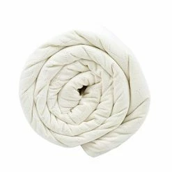 BlanQuil Premium Weighted Blanket Special Edition With Washable & Removable Diamond Pattern Duvet (Pearl, 15lb)