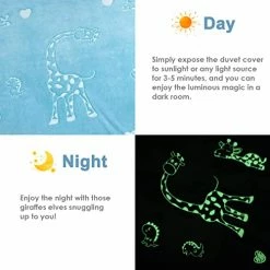 Kid Weighted Blanket Cover, Removable Duvet Cover 36" X 48" Glow In The Dark, Hallo Bunny Heavy Blanket Duvet Cover With 8 Internal Ties For Secure Attachment, Machine Washable - Blue Grey Stars 12 Kid Weighted Blanket Cover, Removable Duvet Cover 36" X 48" Glow In The Dark, Hallo Bunny Heavy Blanket Duvet Cover With 8 Internal Ties For Secure Attachment, Machine Washable - Blue Grey Stars -Electric Blankets Sales Store 41v4eLehDrL