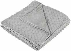 Ourea 60"x80" Removable Duvet Cover For Weighted Blanket, Heavy Blanket Duvet Cover, Soft And Washable Cover (Dark Grey) -Electric Blankets Sales Store 41vzDhpKdiL. AC