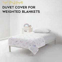 YnM Pre-Washed 100% Organic Muslin Cotton Duvet Cover For Weighted Blankets (Unicorn, 36''x48'') Cotton Removable Cover Astronaut 8 YnM Pre-Washed 100% Organic Muslin Cotton Duvet Cover For Weighted Blankets (Unicorn, 36''x48'') Cotton Removable Cover Astronaut -Electric Blankets Sales Store 41w0uW8cj8L
