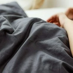 Sleepymoon Duvet Cover Snug Minky Dot Cotton Double Sided For Weighted Blankets (48''x72'') | Adult Kids | Grey | Warm Cool For Hot & Cold Grey Double Sided Minky And Cotton 13 Sleepymoon Duvet Cover Snug Minky Dot Cotton Double Sided For Weighted Blankets (48''x72'') | Adult Kids | Grey | Warm Cool For Hot & Cold Grey Double Sided Minky And Cotton -Electric Blankets Sales Store 41x7ybbZFML