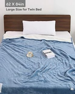 NC Electric Heated Blanket Twin Size 62"x 84", Electric Blanket For Whole Body Warming With 4 Heating Levels&10 Hours Auto-Off, Fast Heating, And Overheating Protection For Home Use Blankets -Electric Blankets Sales Store 41xMO6n1siL