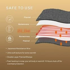 BESTCHIC Electric Heated Blanket Queen Size 84" X 90", Fast Heating Blanket 100% Polyester Soft Flannel, 4 Heating Levels 10 Hours Auto-Off, ETL Certified Dual Controllers, Machine Washable (Grey) Grey White Plaid 16 BESTCHIC Electric Heated Blanket Queen Size 84" X 90", Fast Heating Blanket 100% Polyester Soft Flannel, 4 Heating Levels 10 Hours Auto-Off, ETL Certified Dual Controllers, Machine Washable (Grey) Grey White Plaid -Electric Blankets Sales Store 41ztbNDYxnL 1