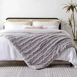 RHEIN HOME Electric Heated Throw Blanket 50''x60'' - Velvety Soft Fast Heating Blanket Machine Washable With 4 Heat Settings 3H Auto Off Over-Heat Protection (Gray) -Electric Blankets Sales Store 51 9QO8lhuL. AC