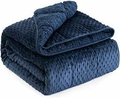 Weighted Blanket 15 Lbs, Sted Weighted Blanket Queen Size, Minky Dot Weighted Blanket For Adult, Dual Sided Soft Thick Heavy Blanket With Premium Glass Beads, Machine Washable, Grey 60"×80" 15 Lbs -Electric Blankets Sales Store 510RDvpJm5S. AC 7