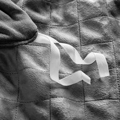 Bare Home Duvet Cover For Weighted Blanket (60"x80") Blanket Cover Youth Size, Ultra-Soft Minky Removable And Washable, Diamond Pattern (Grey) Grey/light Grey Circle Pattern -Electric Blankets Sales Store 510nv3O3YnL