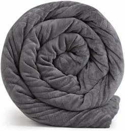 Hush Blankets Hush Weighted Blanket With Duvet Cover, Queen Size, 20lb Grey -Electric Blankets Sales Store 512qN0QW4qL. AC