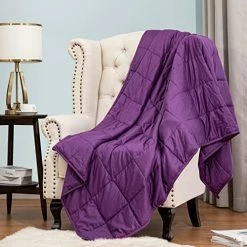 Joybest Weighted Blanket 25 Lbs 80x87 Inches, Oeko-Tex Certified Cotton Heavy Blanket With Premium Glass Beads For Adults Couple, Use On Queen & King Beds, Grey Blanket 29 Joybest Weighted Blanket 25 Lbs 80x87 Inches, Oeko-Tex Certified Cotton Heavy Blanket With Premium Glass Beads For Adults Couple, Use On Queen & King Beds, Grey Blanket -Electric Blankets Sales Store 513 3FTee7L. AC