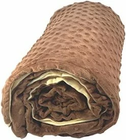 Aviano Premium Soft Weighted Blanket Cover 48x72 - 8-Knot Microfiber Duvet Cover For Weighted Blanket Twin Size Bed | Fits 48 X 72 Inch Heavy Blanket - Burgundy (Cover ONLY) -Electric Blankets Sales Store 515ACzRjCML. AC 1