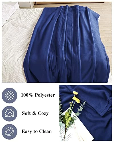 YAKEE Electric Heated Blanket, 72" X 84" Large Full Size With 4 Heating Levels, 10H Auto Shut Off, Soft Fleece Warm Heated Blanket, Fast-Heating & Machine Washable - Blue 4 YAKEE Electric Heated Blanket, 72" X 84" Large Full Size With 4 Heating Levels, 10H Auto Shut Off, Soft Fleece Warm Heated Blanket, Fast-Heating & Machine Washable - Blue - Image 2