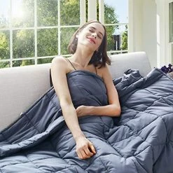 Yescool Cooling Weighted Blankets, Soft Heavy Blankets For Adults And Teens Sleeping, Cool Breathable Blanket For All Season With Premium Glass Bead, Washable, Grey (Grey, 60x80-20lbs) 26 Yescool Cooling Weighted Blankets, Soft Heavy Blankets For Adults And Teens Sleeping, Cool Breathable Blanket For All Season With Premium Glass Bead, Washable, Grey (Grey, 60x80-20lbs) -Electric Blankets Sales Store 515YS8n8iL. AC