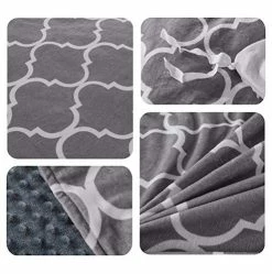 Royhom Duvet Cover For Weighted Blankets 60 X 80 Inches - Removable Weighted Blanket Cover - Soft Minky Dot, Printed Gray 20 Royhom Duvet Cover For Weighted Blankets 60 X 80 Inches - Removable Weighted Blanket Cover - Soft Minky Dot, Printed Gray -Electric Blankets Sales Store 517X9uEnQWL