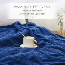 NB NB Electric Blanket Heated Throw 50 X60 Lightweight Cozy Soft Fleece, 4 Temperature Settings Fast-Heating With 3 Hours Auto Off, ETL Certified, Full Body Warming, Machine Washable, Home Office Use -Electric Blankets Sales Store 517t2DXExDS