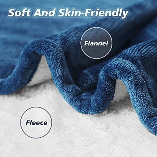 Heated Blanket, MSDUNOVR Electric Blanket Machine Washable, Extremely Soft And Comfortable Heating Blanket With 6 Heating Levels1-8 Hours Timer Auto-Off Overheating Protection (Dark Blue, 50"X60") 4 Heated Blanket, MSDUNOVR Electric Blanket Machine Washable, Extremely Soft And Comfortable Heating Blanket With 6 Heating Levels1-8 Hours Timer Auto-Off Overheating Protection (Dark Blue, 50"X60") - Image 2