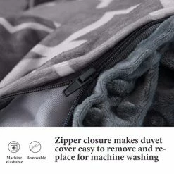 Royhom Duvet Cover For Weighted Blankets 60 X 80 Inches - Removable Weighted Blanket Cover - Soft Minky Dot, Printed Gray 21 Royhom Duvet Cover For Weighted Blankets 60 X 80 Inches - Removable Weighted Blanket Cover - Soft Minky Dot, Printed Gray -Electric Blankets Sales Store 519fHxuHEoL