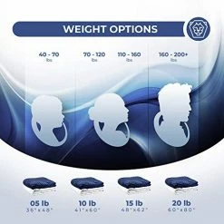 Roore Weighted Blanket (Red, 15 Lb 48"x72") Weighted Blanket With Plush Minky Removable Cover I Weighted With Premium Glass Beads I Adults From 125 To 175 Lb -Electric Blankets Sales Store 51ALHyKuVeL