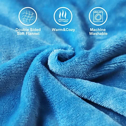 MSDUNOVR Heated Blanket Full Size 72"X84", Soft Electric Blanket With 4 Heating Levels, ETL&FCC Certification, Over-Heat Protection, Machine Washable, For Home Office Use(Light Blue) Brown (72'' X 84'') 4 MSDUNOVR Heated Blanket Full Size 72"X84", Soft Electric Blanket With 4 Heating Levels, ETL&FCC Certification, Over-Heat Protection, Machine Washable, For Home Office Use(Light Blue) Brown (72'' X 84'') - Image 2