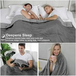 Double Couple Sherpa Fleece Weighted Blanket For Adult 15 Lbs 48"x72" Twin Size 110-180 Lbs Individuals Extra Fuzzy Throw Blanket Plush Heavy Blanket With Premium Glass Beads For Bed (48"x72" | 15 Lbs, Grey) 18 Double Couple Sherpa Fleece Weighted Blanket For Adult 15 Lbs 48"x72" Twin Size 110-180 Lbs Individuals Extra Fuzzy Throw Blanket Plush Heavy Blanket With Premium Glass Beads For Bed (48"x72" | 15 Lbs, Grey) -Electric Blankets Sales Store 51BuSwPkbaL