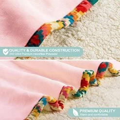 Happy Fuel Llama Wearable Hooded Blanket For Adults – Super Soft Warm Cozy Plush Flannel Fleece & Sherpa Hoodie Throw Cloak Wrap - Llama Gifts For Women Adults Girls And Kid -Electric Blankets Sales Store 51C7KXYfLeL